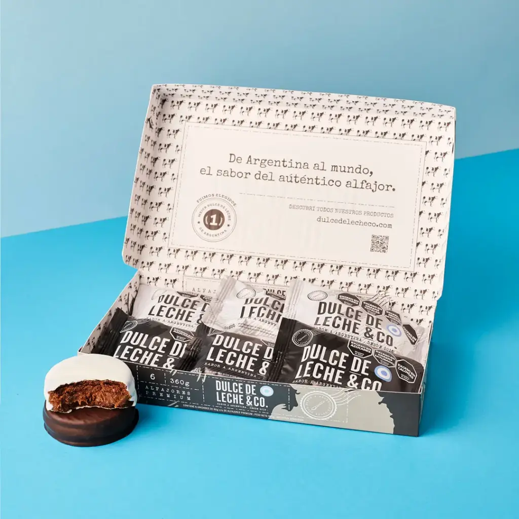 ALFAJOR DDL&CO MIX CAJA DE 6 UNIDADES