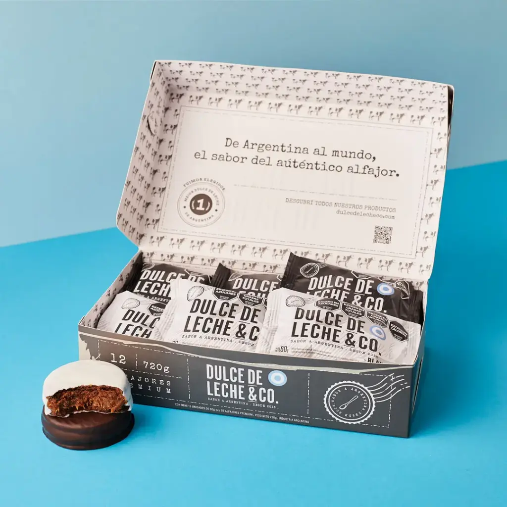 ALFAJOR DDL&CO MIX CAJA DE 12 UNIDADES
