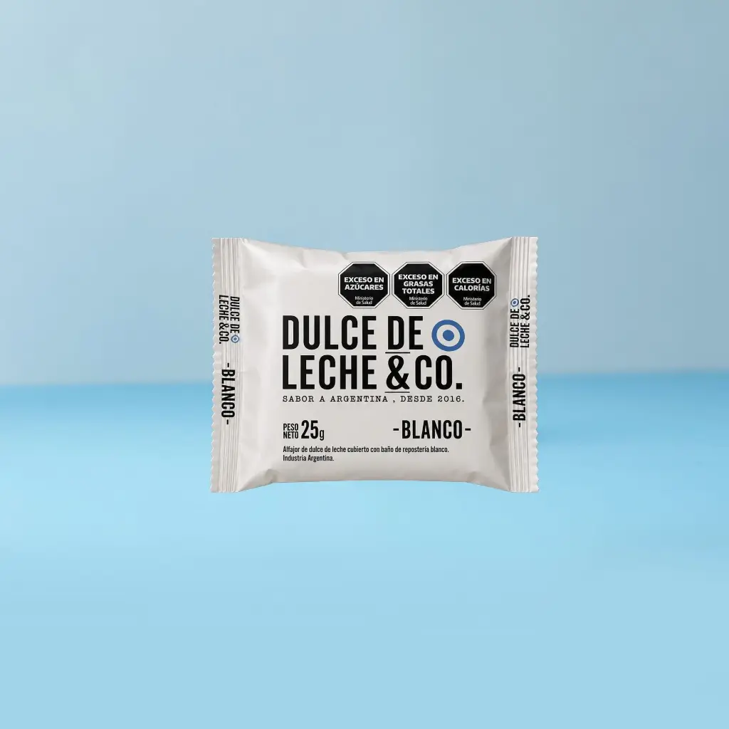 ALFAJOR MINI DDL&CO BLANCO X UNIDAD