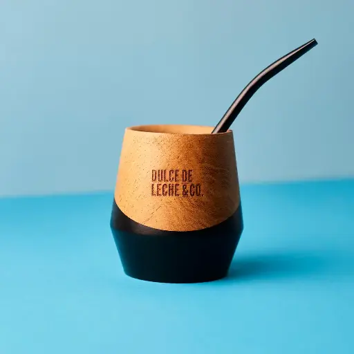[LIF-009] MATE DDL&CO BARRIL MADERA CON BOMBILLA